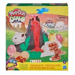 Playdoh Lava Bones Island Playset