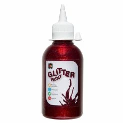 EC Paint Glitter 250ml Red