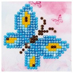 Diamond Dotz Butterfly Sparkle 7.6cm X 7.6cm
