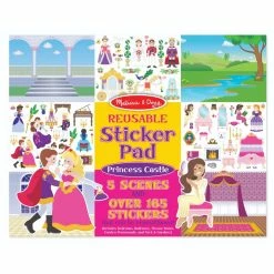 Melissa And Doug Melissa & Doug Reusable Stickers Princess Castle