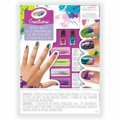 Crayola Creations Metallic Nail Design Kit