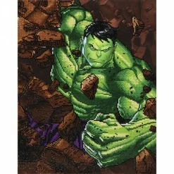 Diamond Dotz Hulk Smash 53cm X 42cm