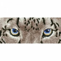 Diamond Dotz Snow Leopard Spy 42cm X 18cm