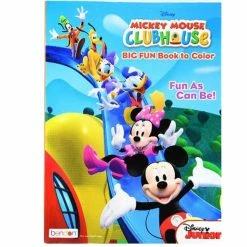 Mickey And Friends Mickey Mouse Clubhouse 80 Page Colouring Book Assorted