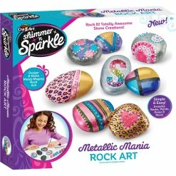 Shimmer And Sparkle Shimmer & Sparkle Metallic Madness Rock Art